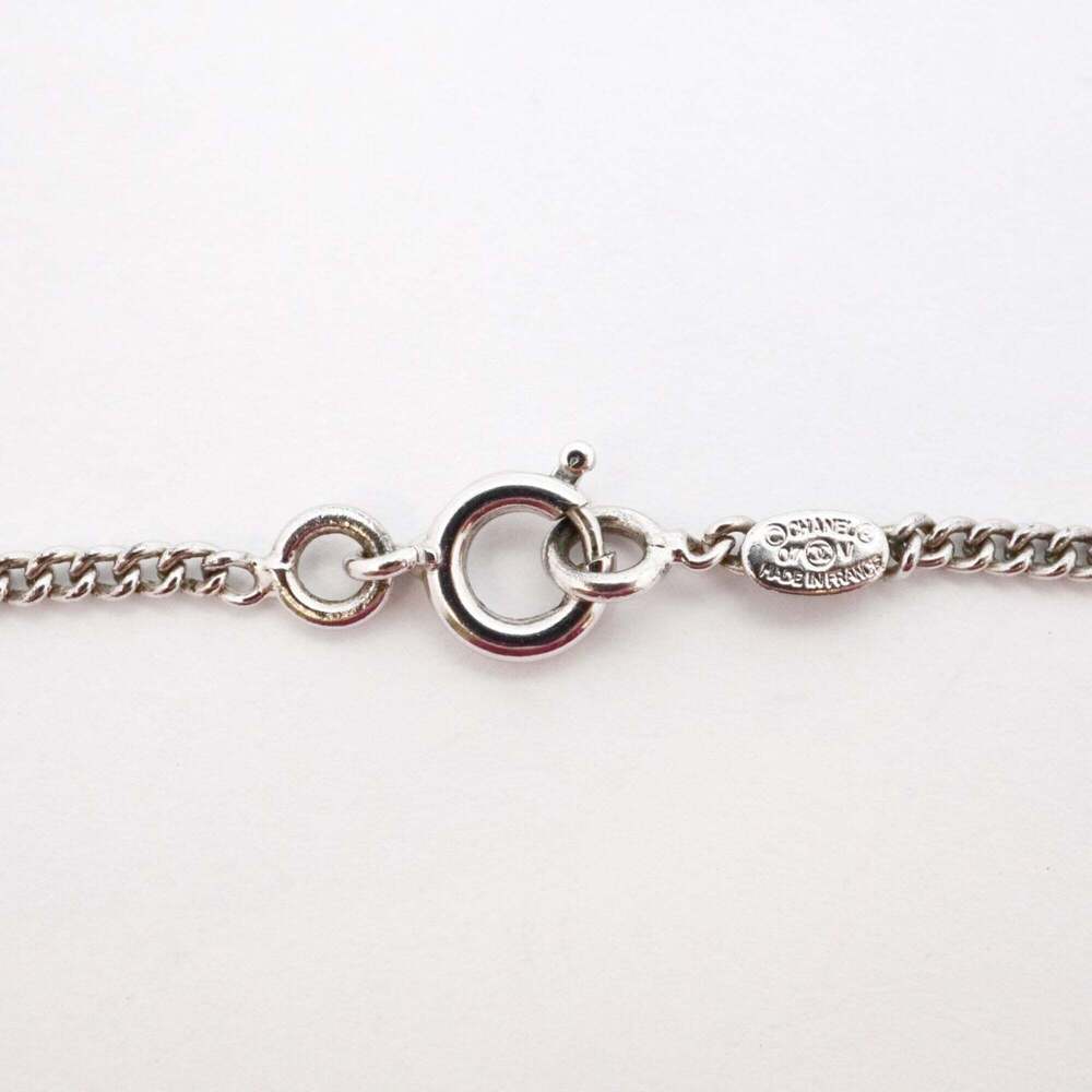 CHANEL White Logo Necklace - Picture 4 of 8